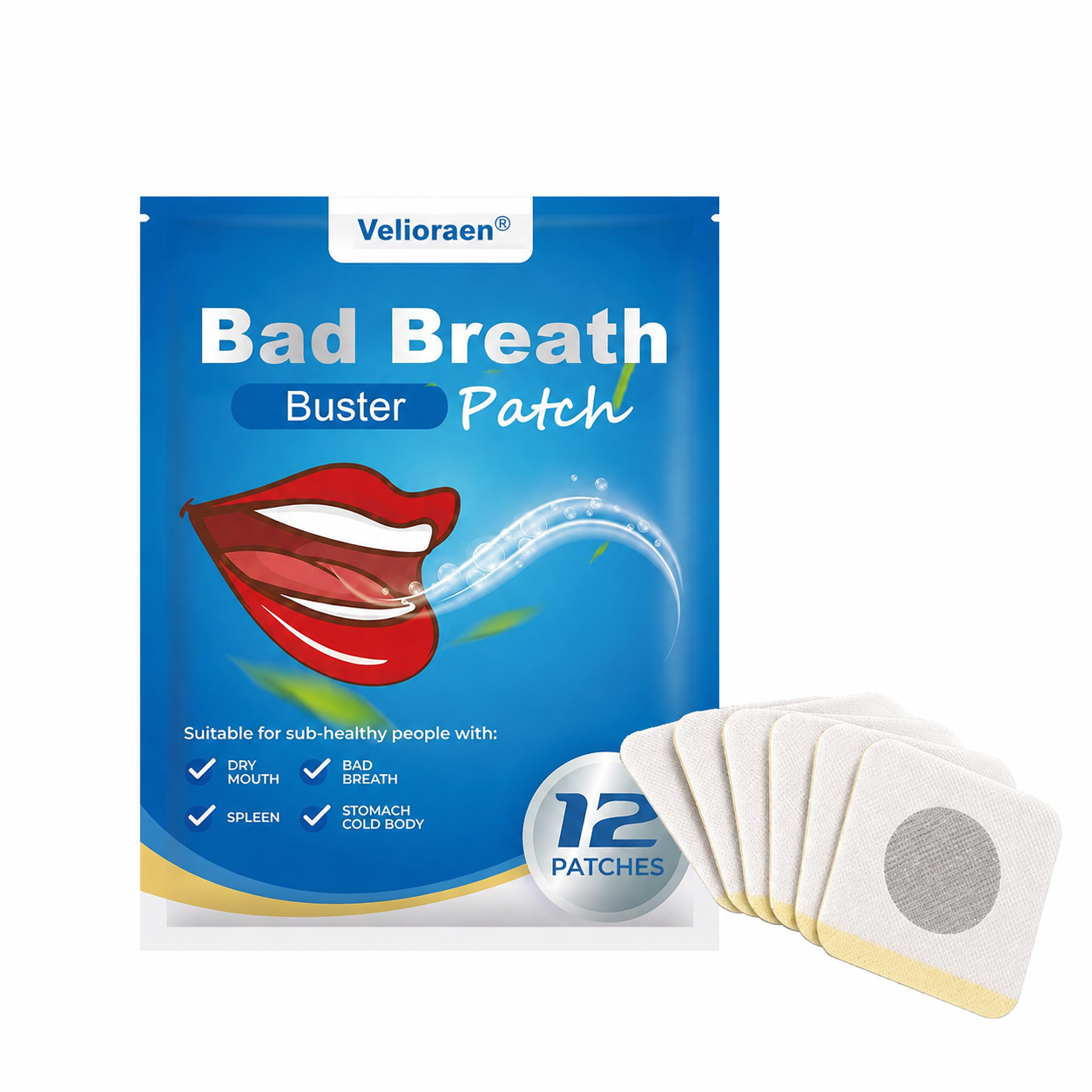 Velioraen® Bad Breath Buster Patches