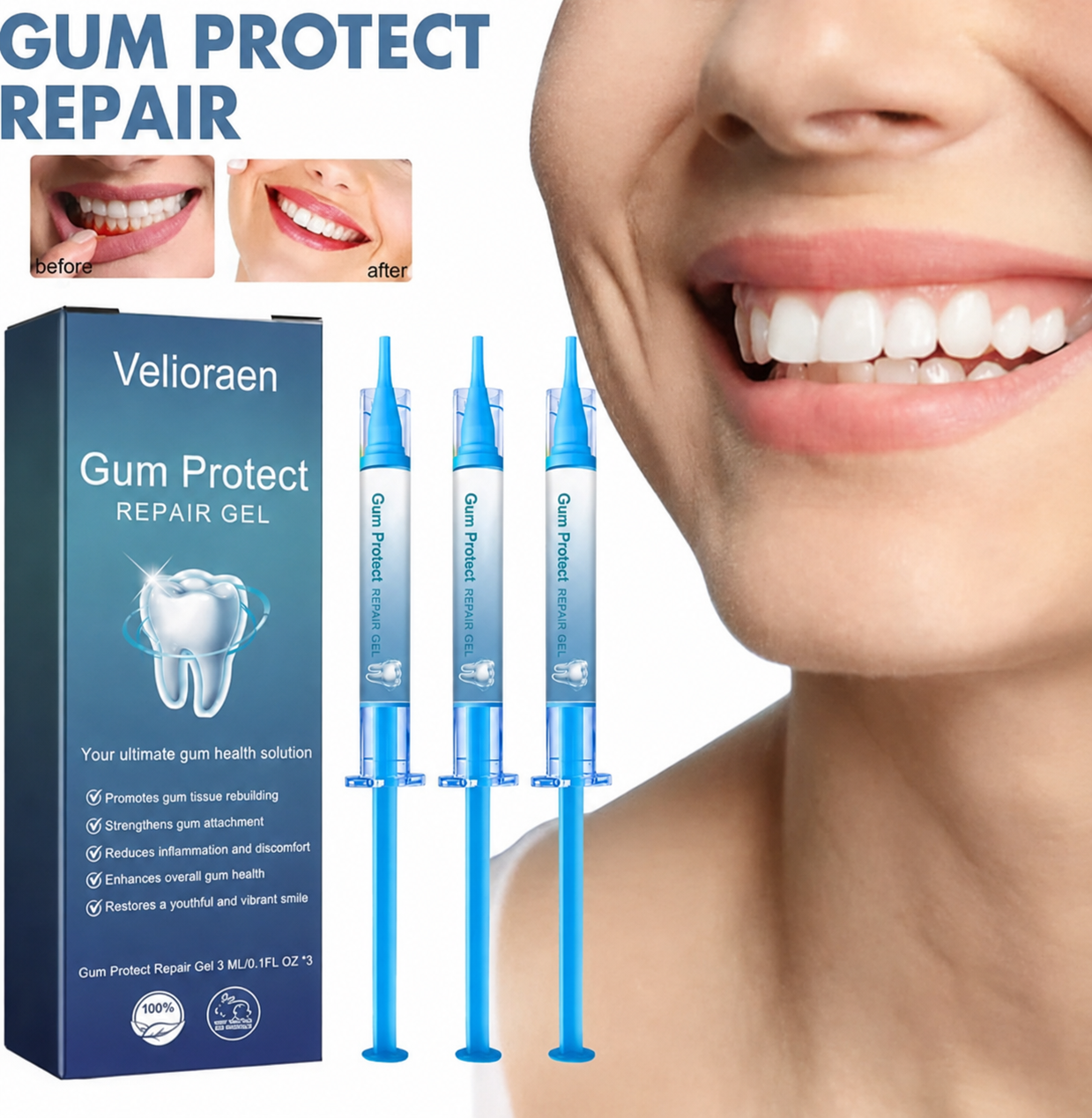 Velioraen™ Teeth Repair Gel